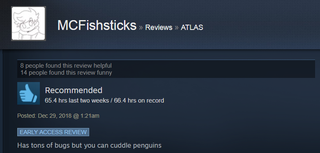 Illustration for article titled Atlas, As Told By Steam Reviews